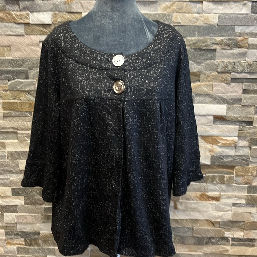 Soft by Avenue Women's Black Sweater